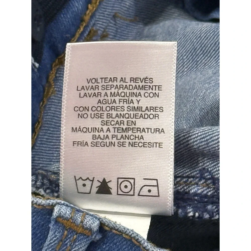 Girls 12 Slim Jeans Jordache Skinny Light Wash Denim Blue Jeans Adjustable Waist
